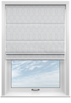 Aria, Chalk - Roman Blind